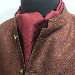 MAROON FESTIVE CRAVAT