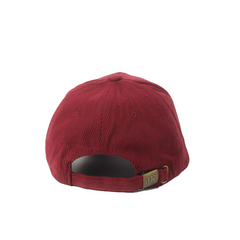 MAROON CORDUROY BASEBALL CAP