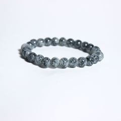 STONE GREY BEADED BRACELET