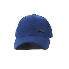 NAVY BLUE CORDUROY BASEBALL CAP