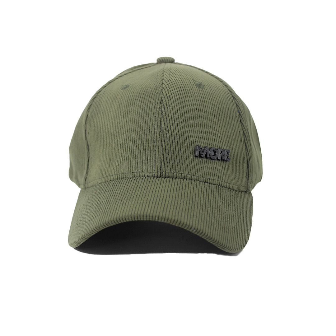 ARMY GREEN CORDUROY BASEBALL CAP