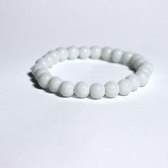 STONE WHITE BEADED BRACELET