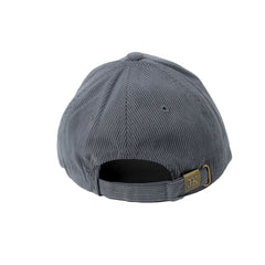 SHADOW GREY CORDUROY BASEBALL CAP