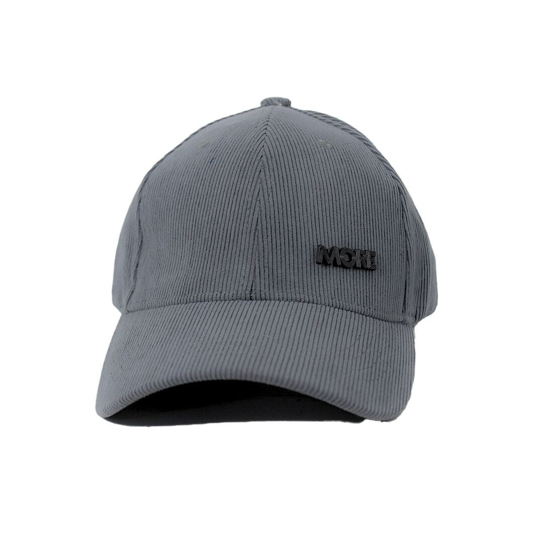 SHADOW GREY CORDUROY BASEBALL CAP