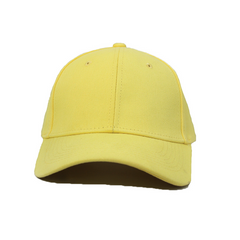 THE PASTEL YELLOW MINIMALIST BASEBALL CAP