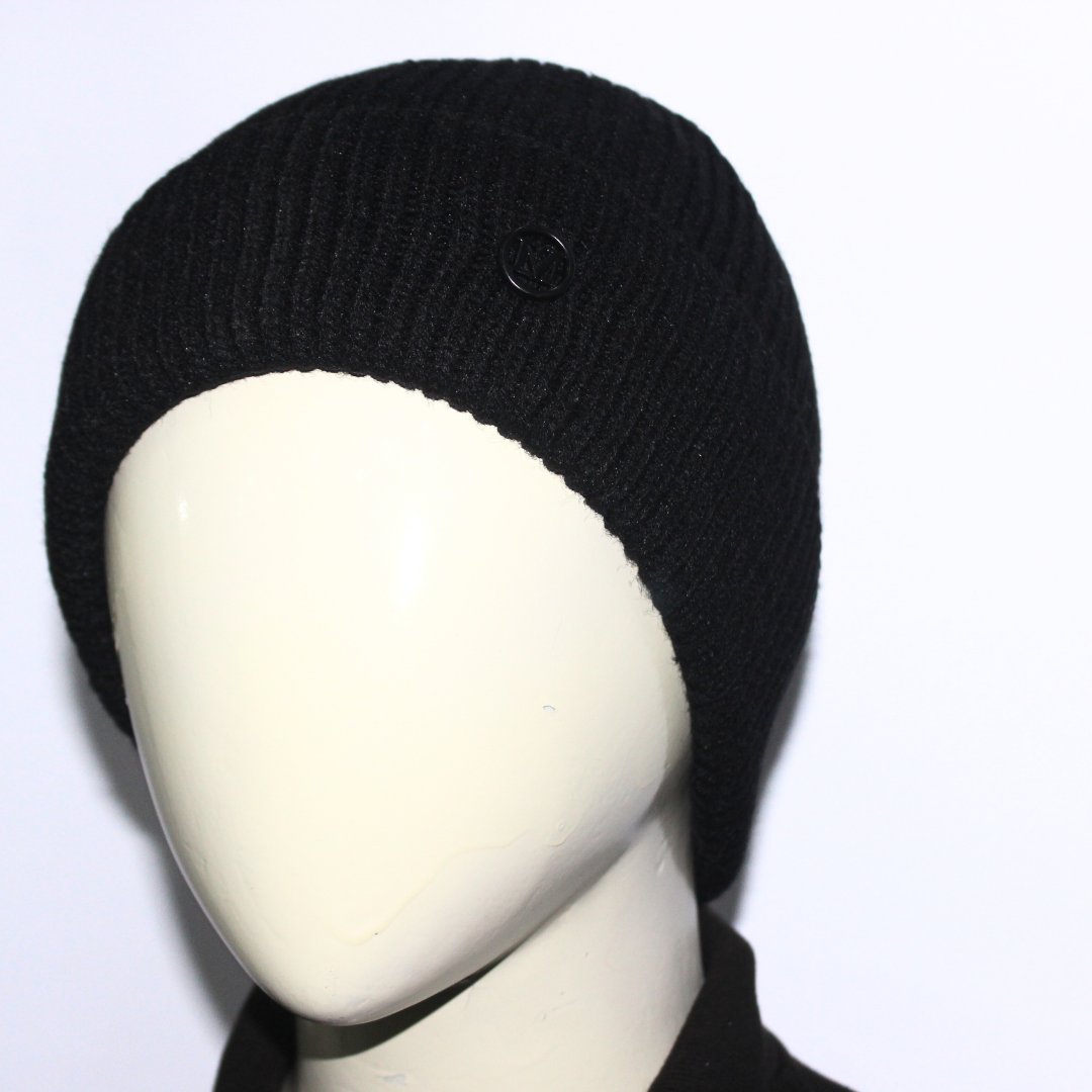 METALCREST BLACK WINTER BEANIE