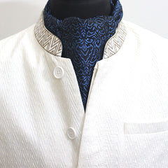 ROYAL BLUE FESTIVE CRAVAT