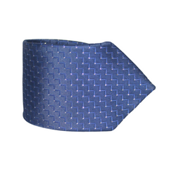 THE BLUE CHEVRON TIE