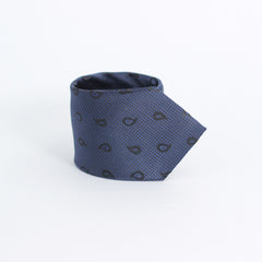 BLUE MINI PAISLEY TIE