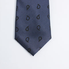 BLUE MINI PAISLEY TIE