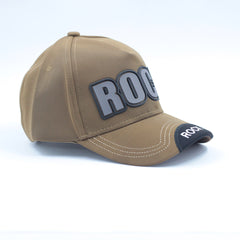 ROCKCREST COFFE BROWN BASEBALL CAP