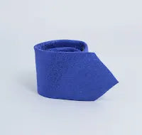 ROYAL BLUE SELF PRINTED TIE