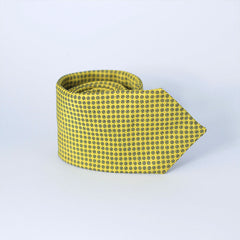 THE LIME POLKA POCKET SQUARE & TIE SET