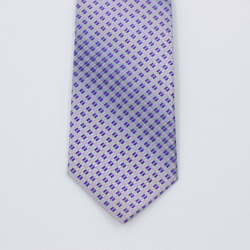 PURPLE SPECTRE DOUBLE DOTTED TIE