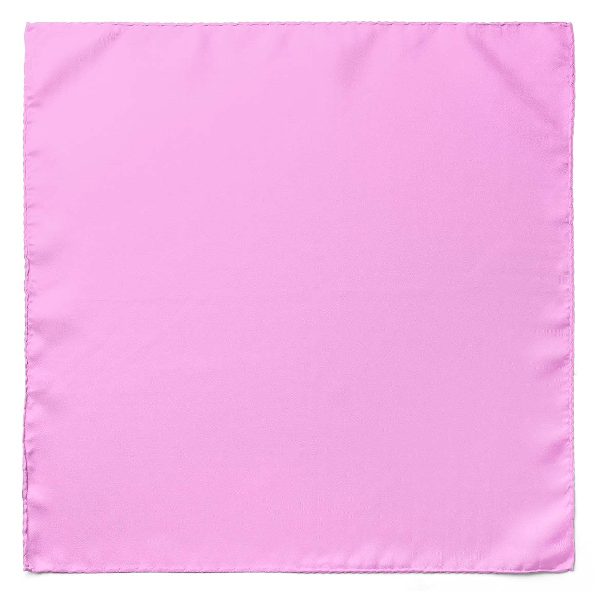 THE SOLID TAFFY PINK SILK POCKET SQUARE