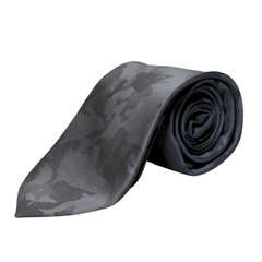 GREY CAMOUFLAGE TIE