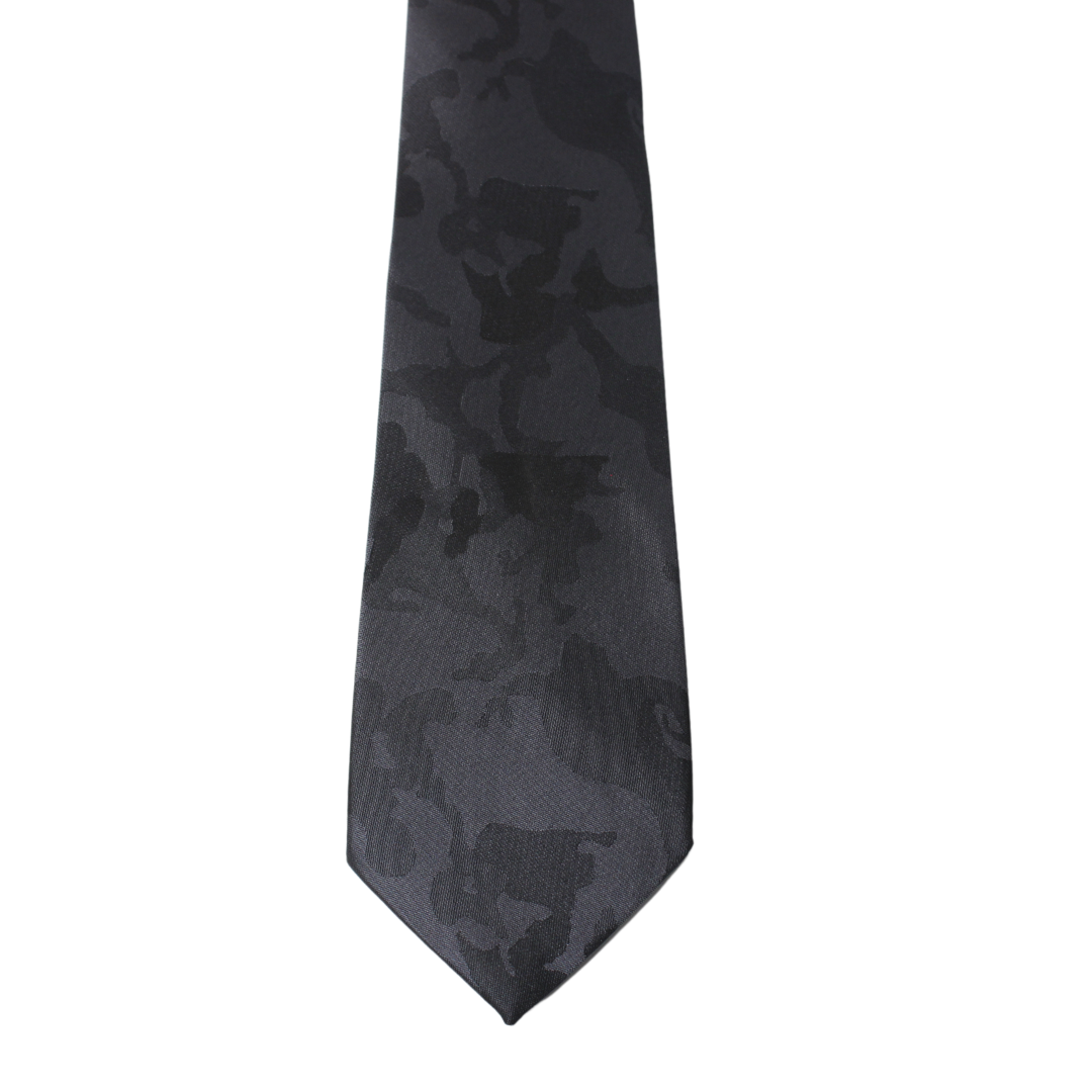 GREY CAMOUFLAGE TIE