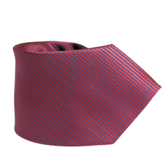 MAROON & DEEP BLUE CHECKERED NECKTIE SET