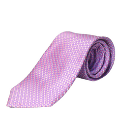 THE PINK LINK WOVEN TIE