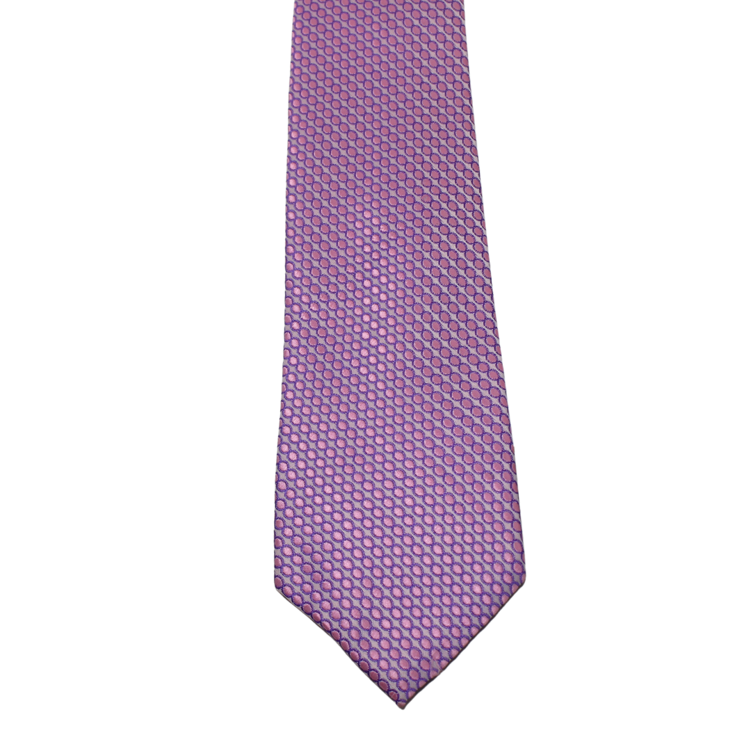 THE PINK LINK WOVEN TIE