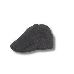 SHADOW GREY HERRINGBONE IVY WINTER CAP