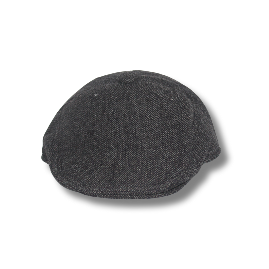 SHADOW GREY HERRINGBONE IVY WINTER CAP