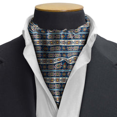 DIAMOND MAZE SILK CRAVAT