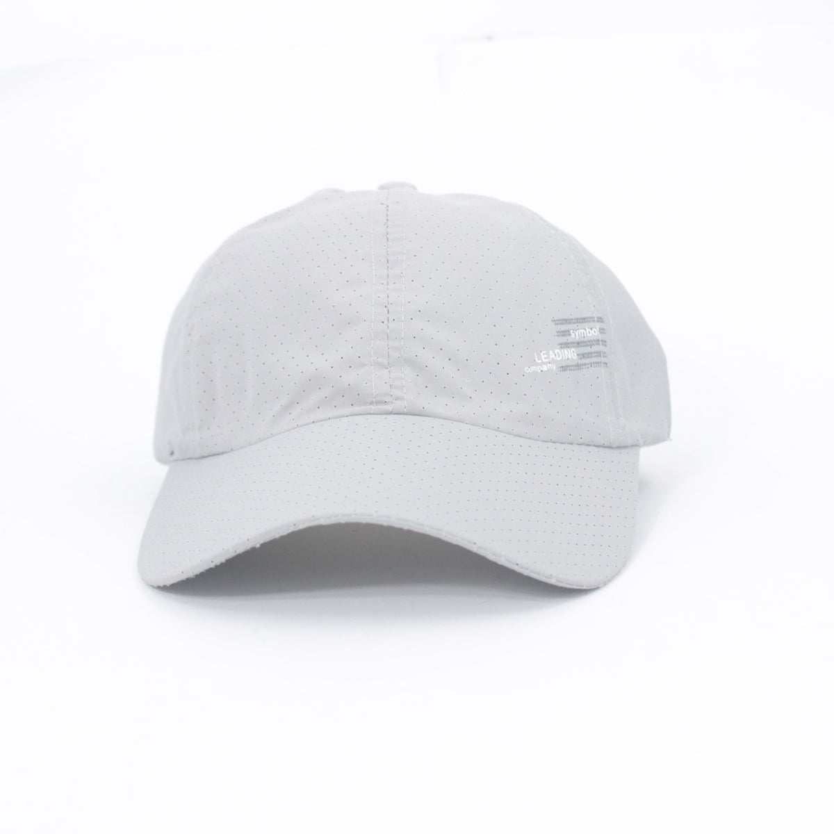 LIGHT GREY BREATHABLE BASEBALL CAP