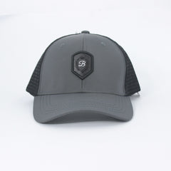 THE GANG B GREY TRUCKER CAP