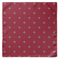 OXFORD MAROON SILK CRAVAT