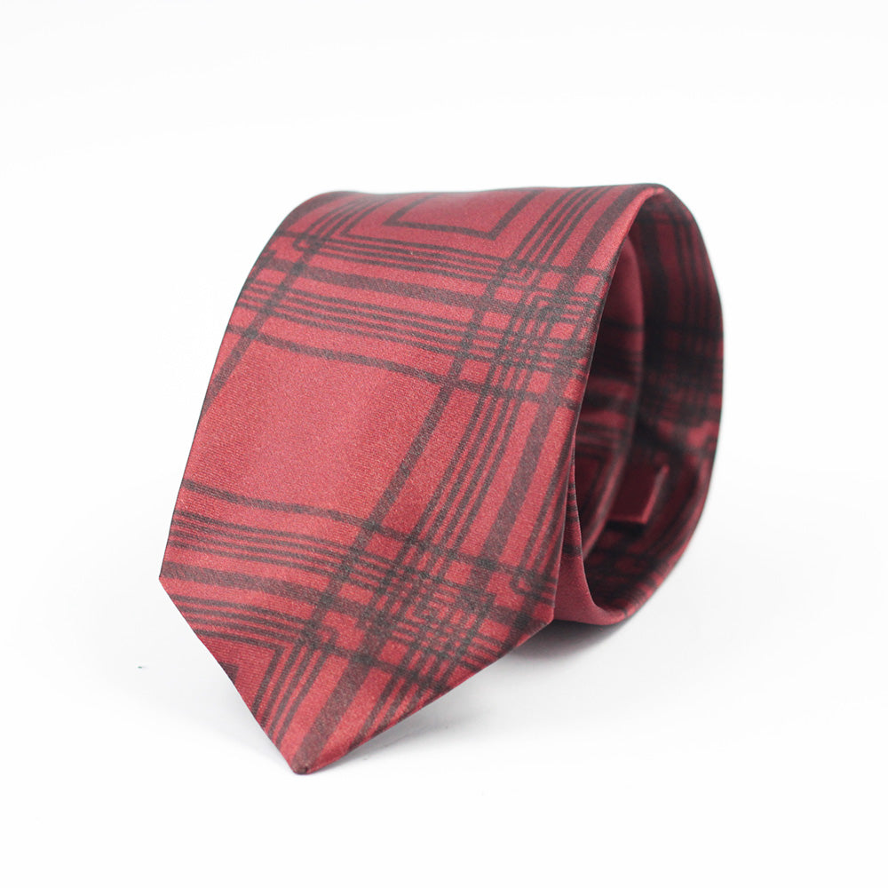 SCOTTISH RED TIE SET