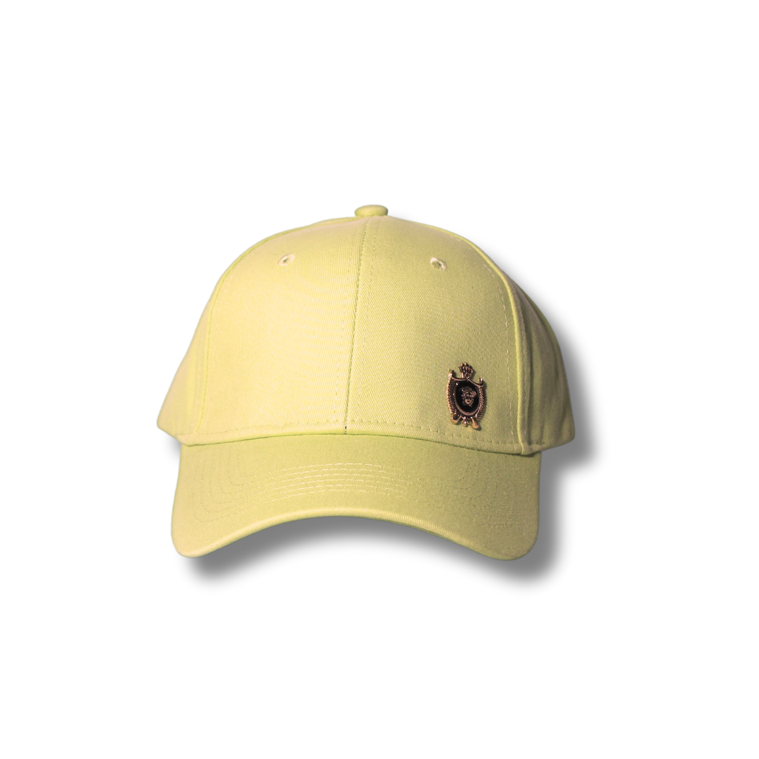 ROYAL TAG PASTEL YELLOW BASEBALL CAP