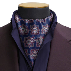 IMPERIAL AJRAK SILK CRAVAT