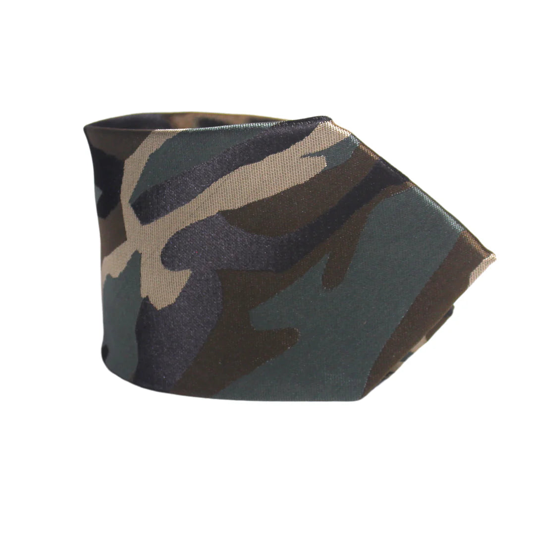 THE MILITARY CAMO TIE SET