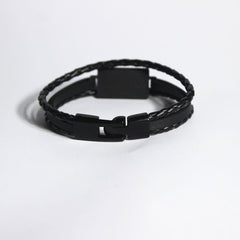 TRI-STRAP ONYX BRACELET